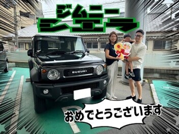 ジムニーシエラ納車しました☆彡