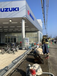 工事進んでおります！