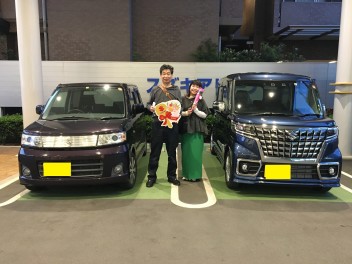 スペーシアカスタム　ご納車しました