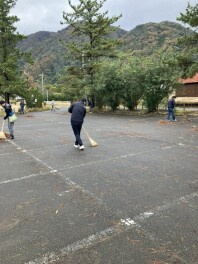 神崎海水浴場の清掃ボランティアに行って参りました！