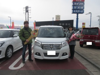ソリオご納車です！