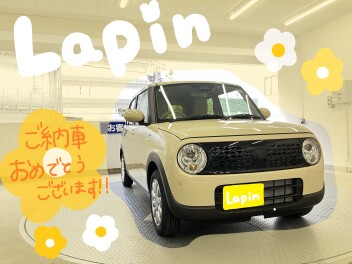ラパンご納車いたしました♪