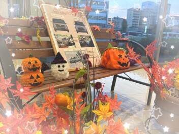 秋のディスプレイ