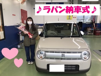 ☆★☆ラパン納車式☆★☆