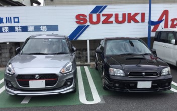 スイフトをご納車させて頂きました！