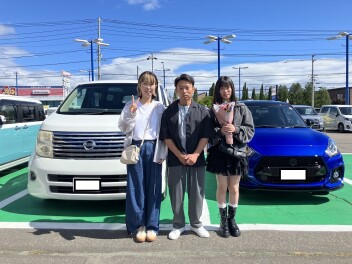 スイフトスポーツ　ファイナルエデション　ご納車おめでとうございます。