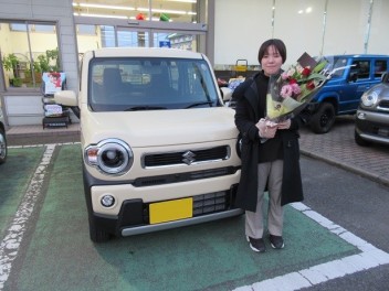 ハスラー納車させて頂きました！