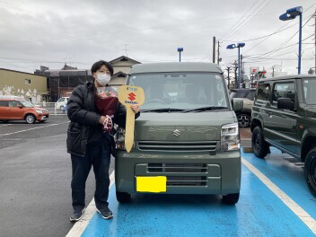 M様エブリイご納車！
