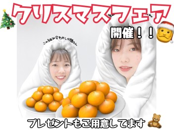 クリスマスフェア大開催！！お得な情報盛りだくさん？！
