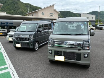 新旧エブリィワゴン！♪