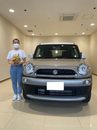 ご納車おめでとうございます【クロスビー】