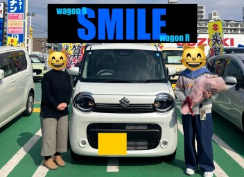 ワゴンRスマイル納車しました♪