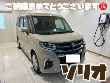 ソリオのご納車おめでとうございます！