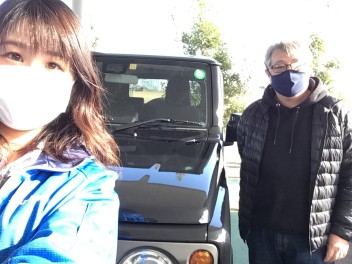 ジムニーご納車おめでとうございます