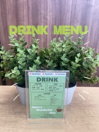 ドリンクメニュー新しくなりました！！