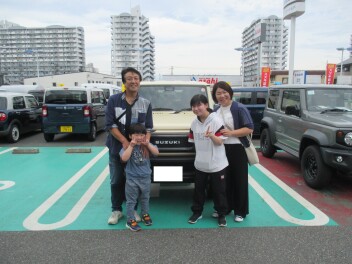 ジムニーご納車！お待たせしました。