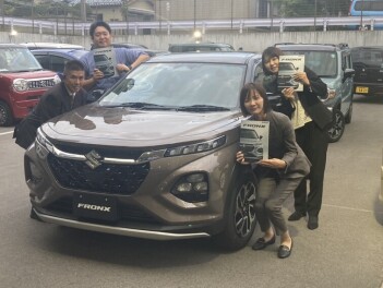【フロンクス】展示車来ました！！！！