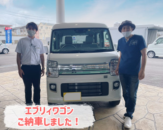 エブリイワゴンご納車しました！