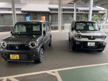 新型クロスビーと新型ハスラーどちらが好みですか？