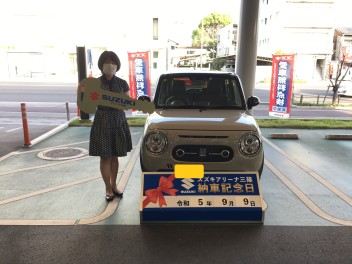 ☆★☆　W様 ラパンご納車です！　☆★☆