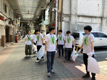 県内一斉清掃活動に参加