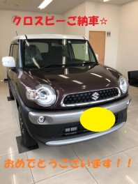 クロスビーご納車☆