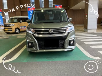 ソリオご納車致しました！