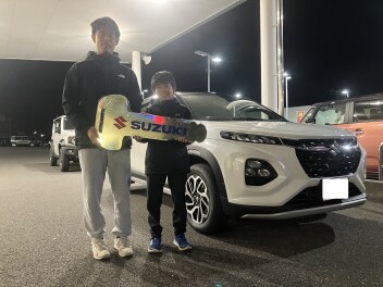 フロンクス、ご納車おめでとうござます♪