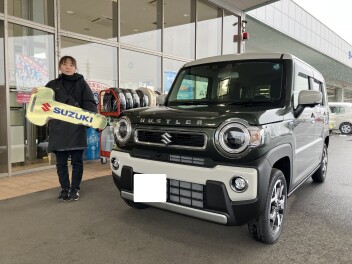 ハスラー、ご納車おめでとうございます♪