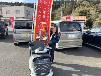 スズキアリーナ成東店にてセニアカー試乗会開催いたします！！