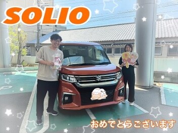 ソリオ納車しました☆彡