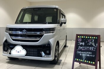 スペーシアカスタム納車しました！