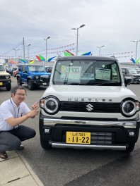 NEWハスラー試乗車登場しました！　ぜひご試乗いかがでしょうか？