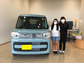 スペーシアご納車です♪