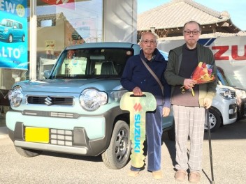 Ｋ様、ご納車おめでとうございます。
