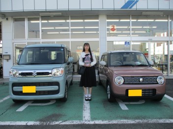 ラパンご納車いたしました！