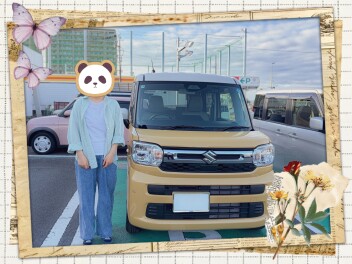 W様、スペーシアご納車ありがとうございます！