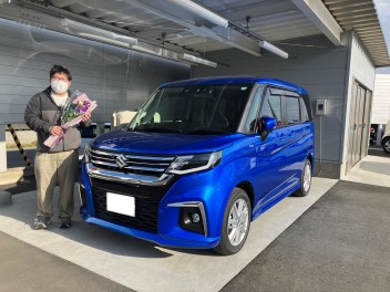 K様新車ソリオご納車です！！！