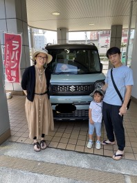 ☆スペーシアギア　ご納車☆