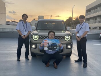 大好評　新型クロスビー！試乗車！！