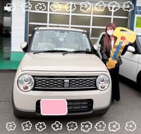 ラパンご納車いたしました！