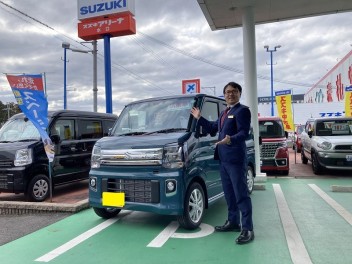 CVT搭載エブリイワゴン試乗していただけます(^_-)-☆