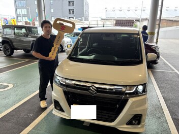 ワゴンＲ　ご納車いたしました！