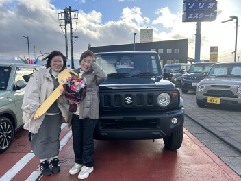 K様にジムニーシエラをご納車させて頂きました