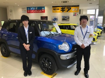新入社員が研修にきています！