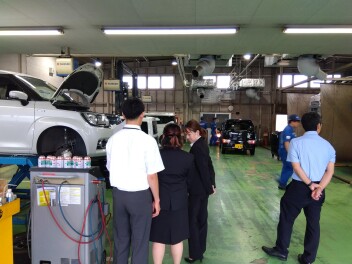 夏の整備会社見学会を行いました！