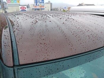 撥水コート洗車がおすすめです！(7月4日)