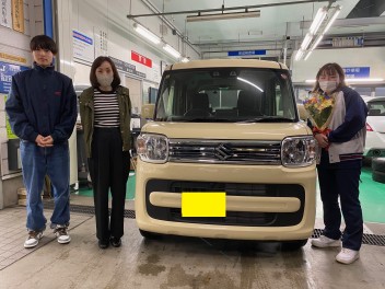 Ｈ様ご納車有難うございます♪