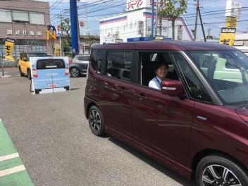後退時ブレーキサポート体験会！！