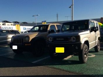 ジムニーご納車おめでとうございます♪